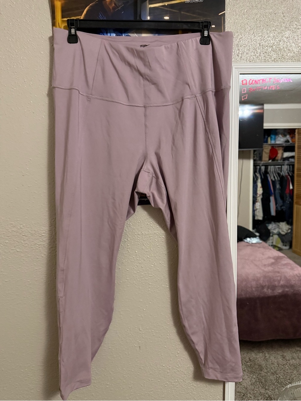 Nike Mauve High-Waist Leggings